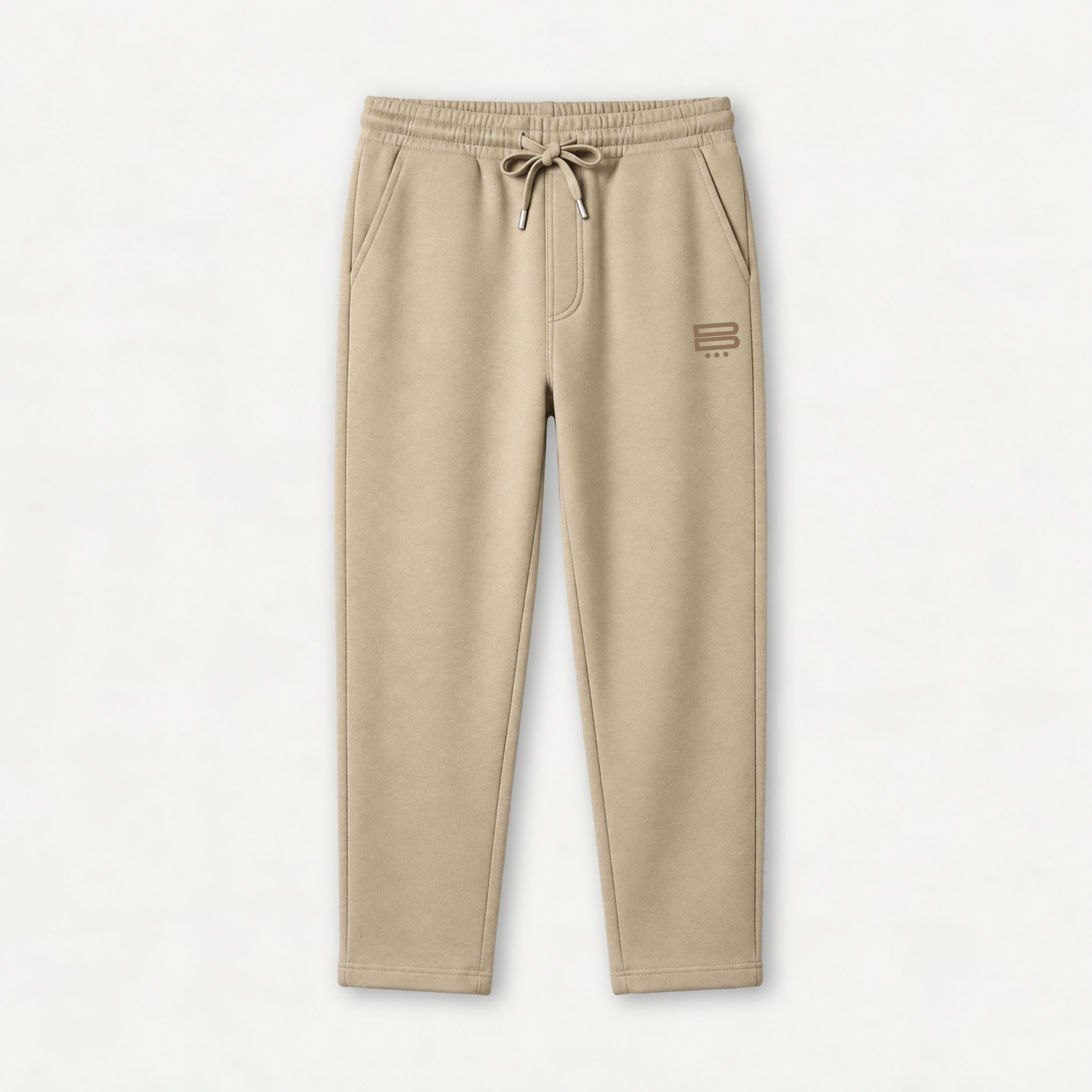 Cotton fleece track pants