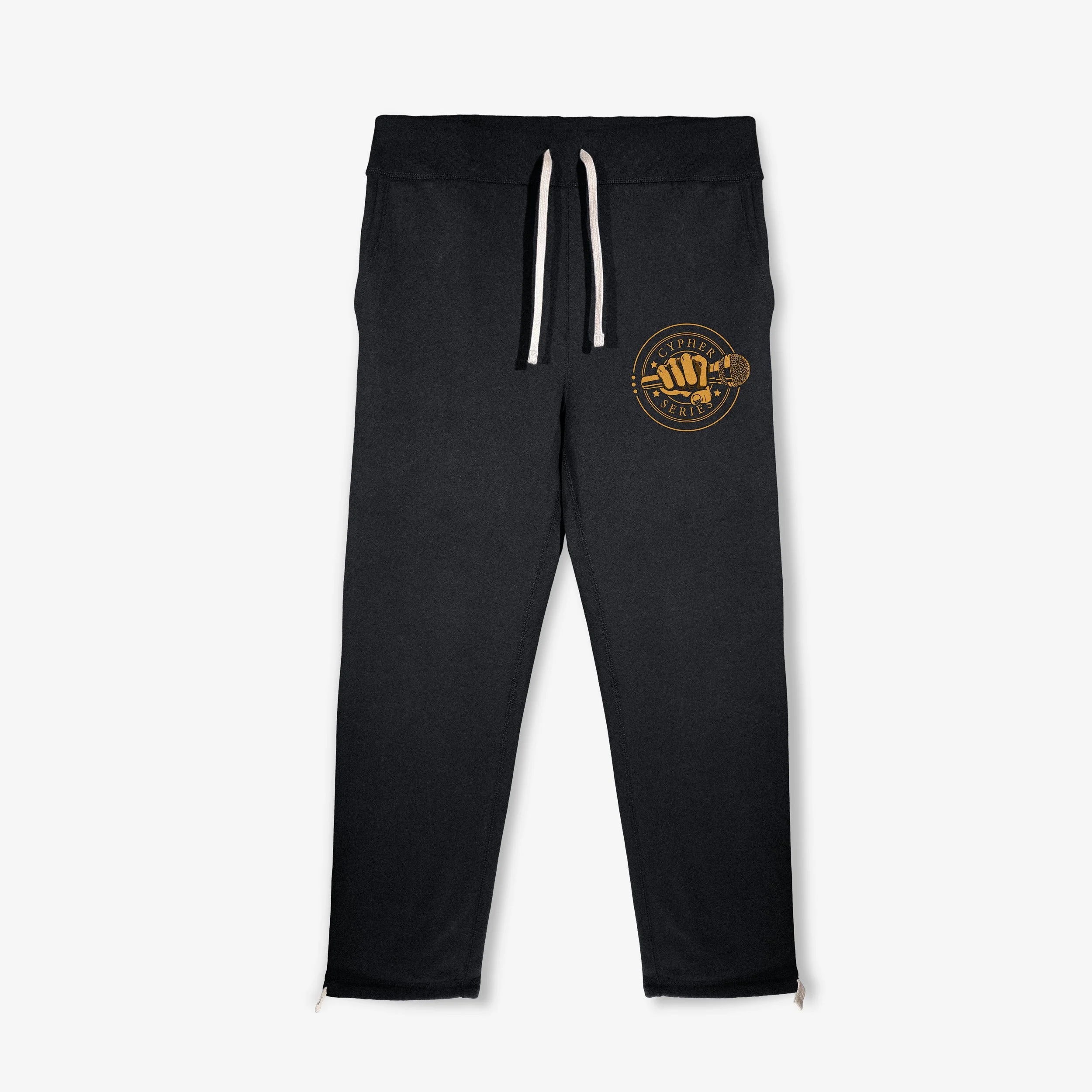 Cypher Series Hip Hop cultured streetwear by Black Market Merchandise.  Sweatpants.