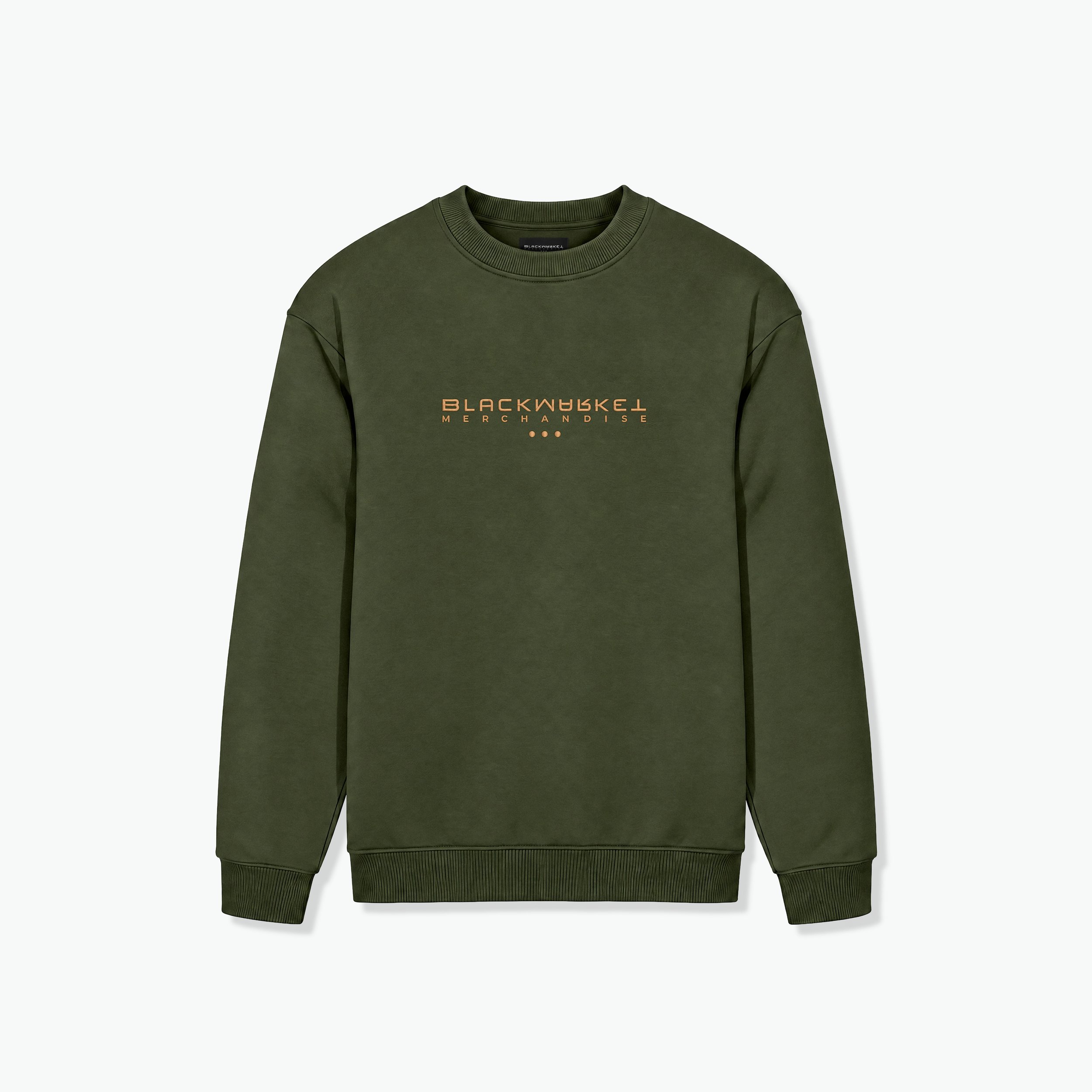 Crewneck sweatshirt with logo print.