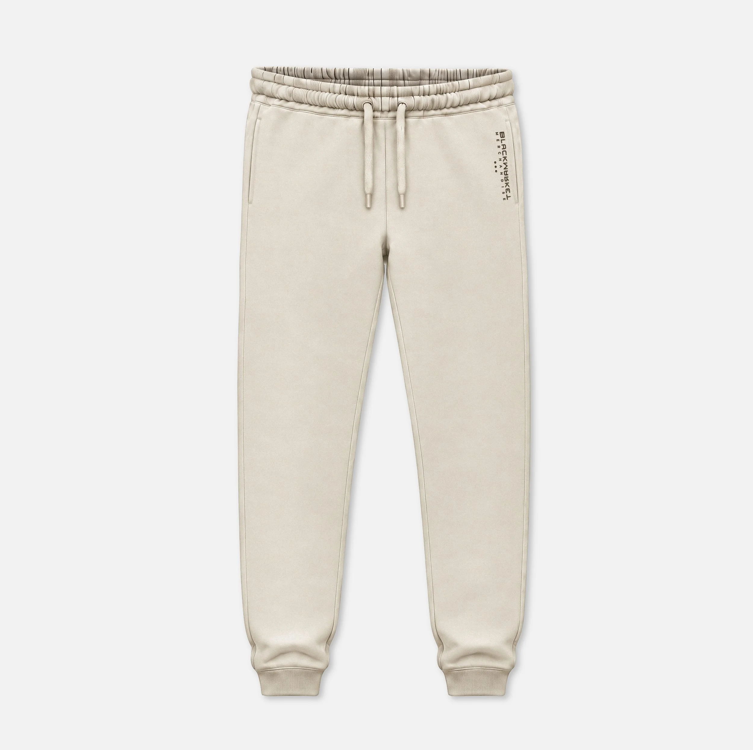 Cotton fleece track pants