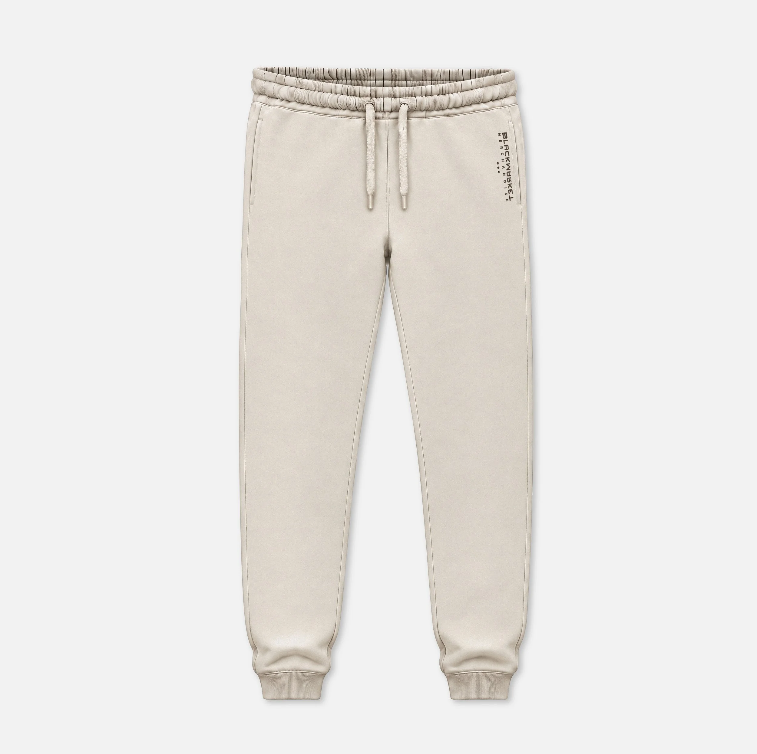 Cotton fleece track pants