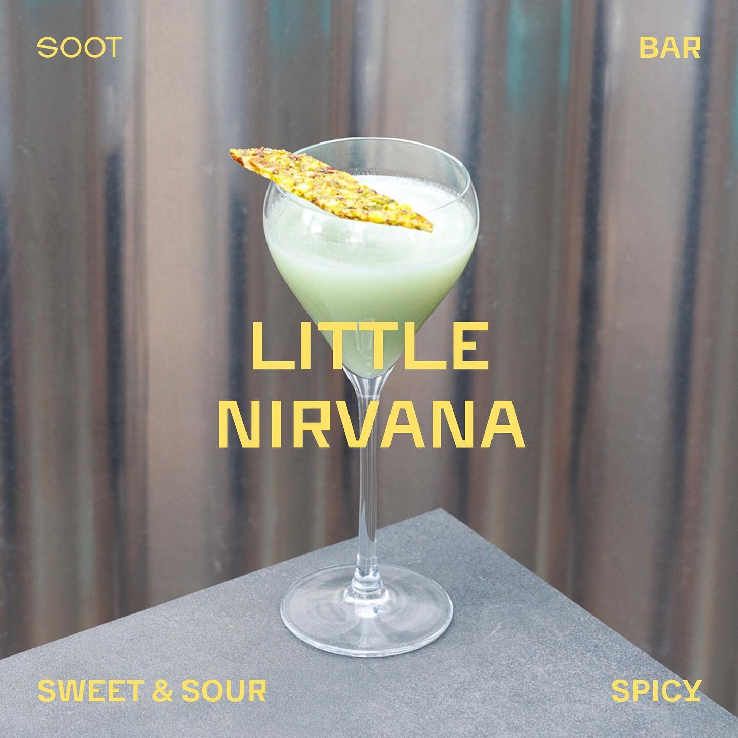 Ready for a little escape? Our Little Nirvana cocktail will transport you to a state of cocktail bliss. Savor the creamy, nutty taste of our homemade pistachio cream perfectly paired with the exotic, herbaceous notes of Skinos Greek masticha liqueur.