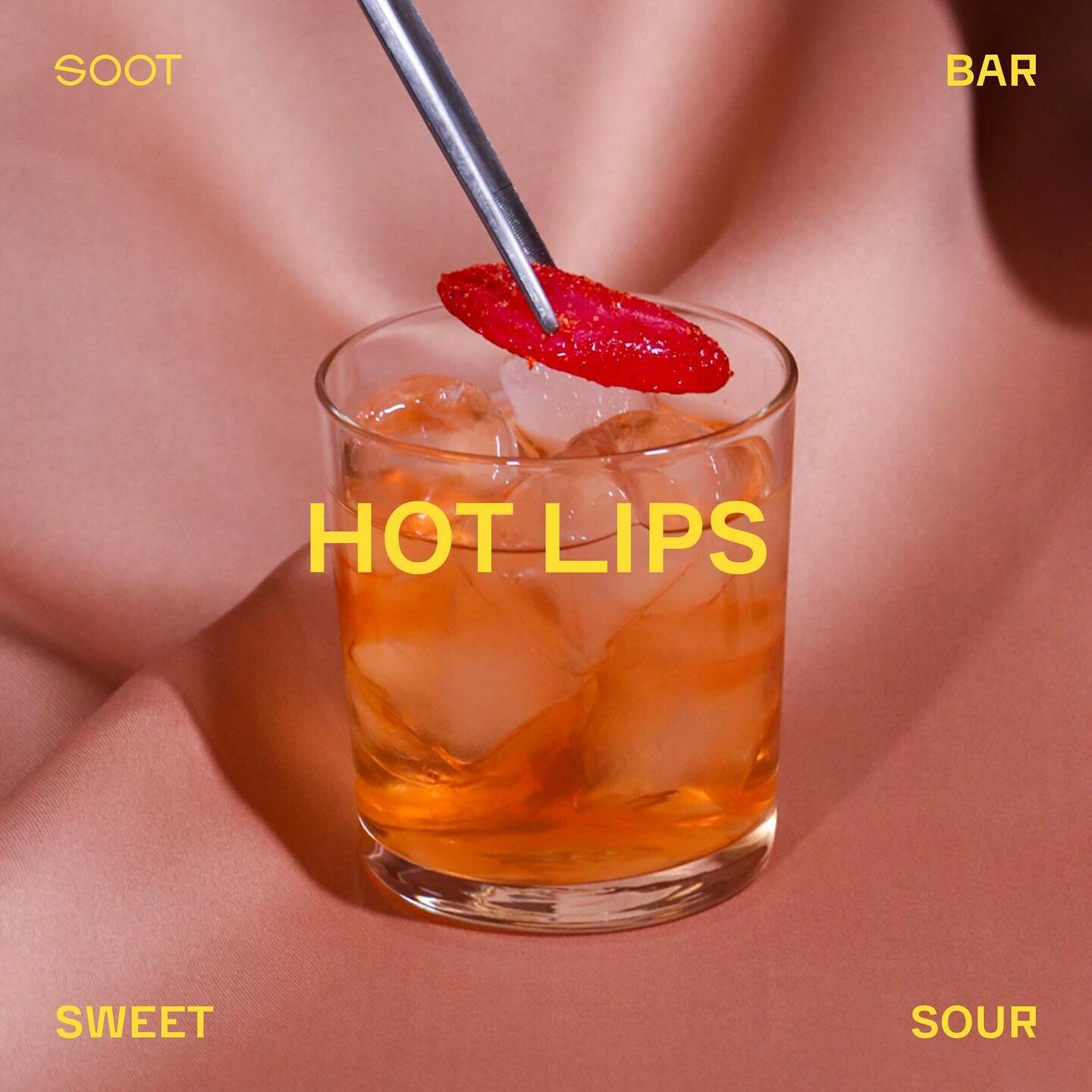 Are you looking for something that will make your lips tingle and your heart race? 🫀

🫦 Then don&rsquo;t miss HOT LIPS, a spicy and refreshing cocktail from SOOT bar. Crafted with gin, blackcurrant, citrus, honey, B&eacute;n&eacute;dictine, arak, a