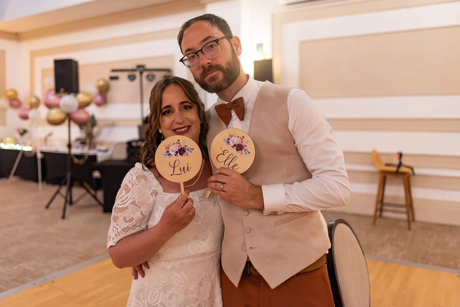 mariés après le jeu du Elle & Lui.jpg