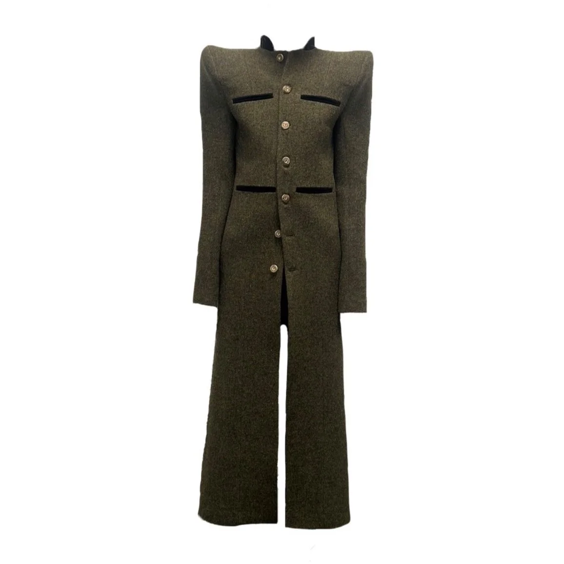 PAGODA LODEN MAXI COAT