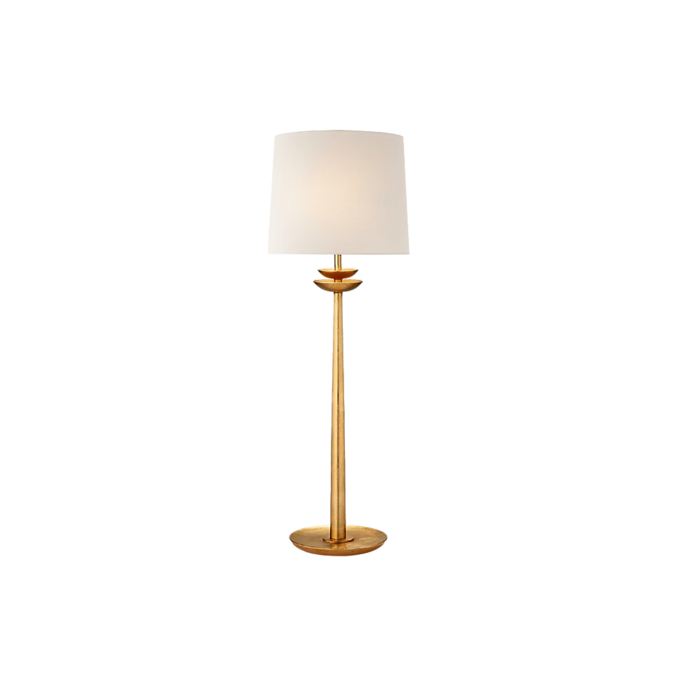 Beaumont Medium Buffet Lamp in Gild