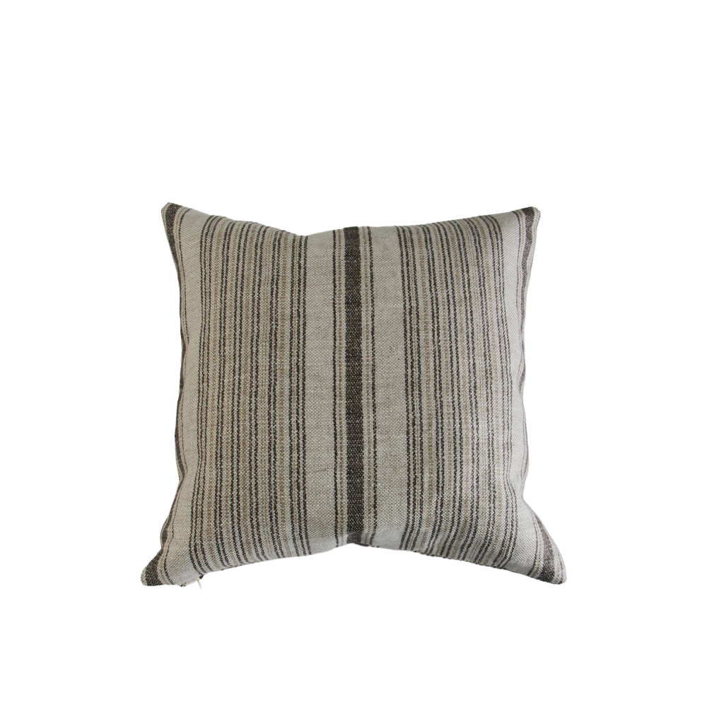 McLaurin & Piercey Dash in Espresso Custom Pillow 20x20