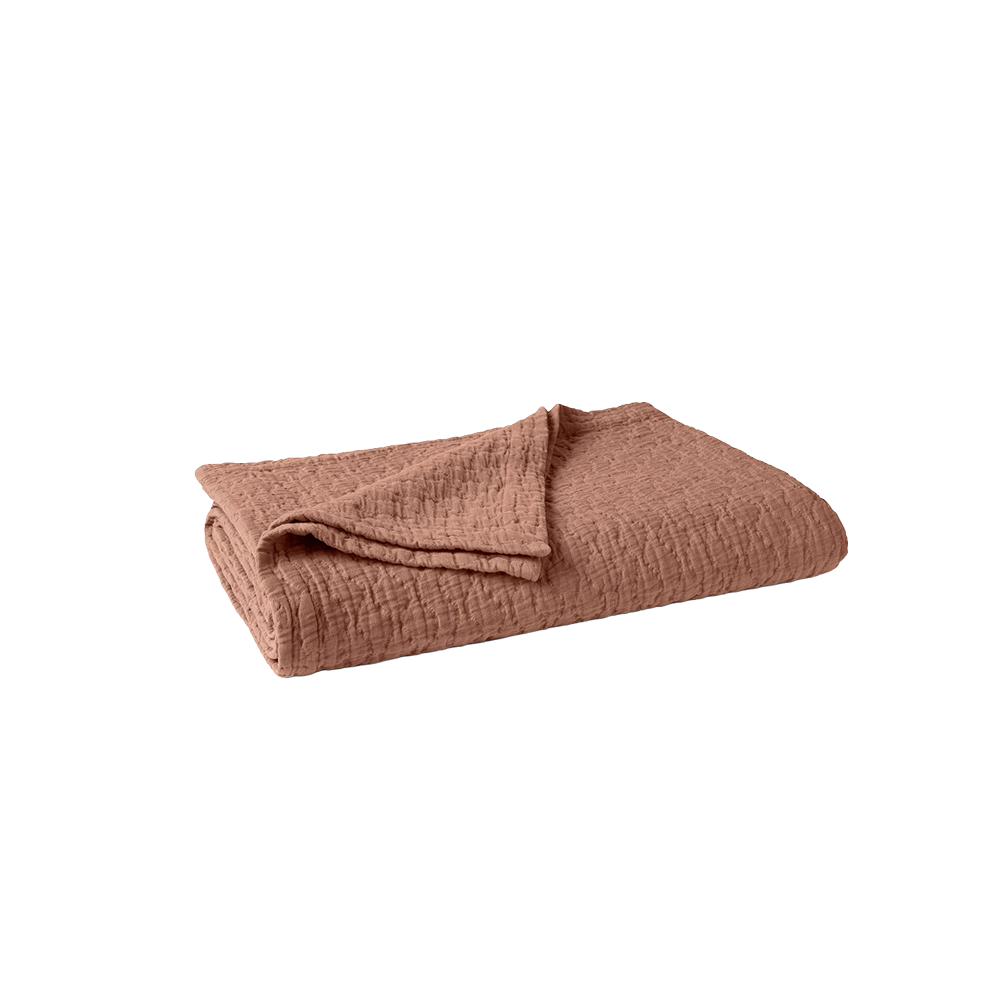 Pescadero Matelasse Organic Blanket