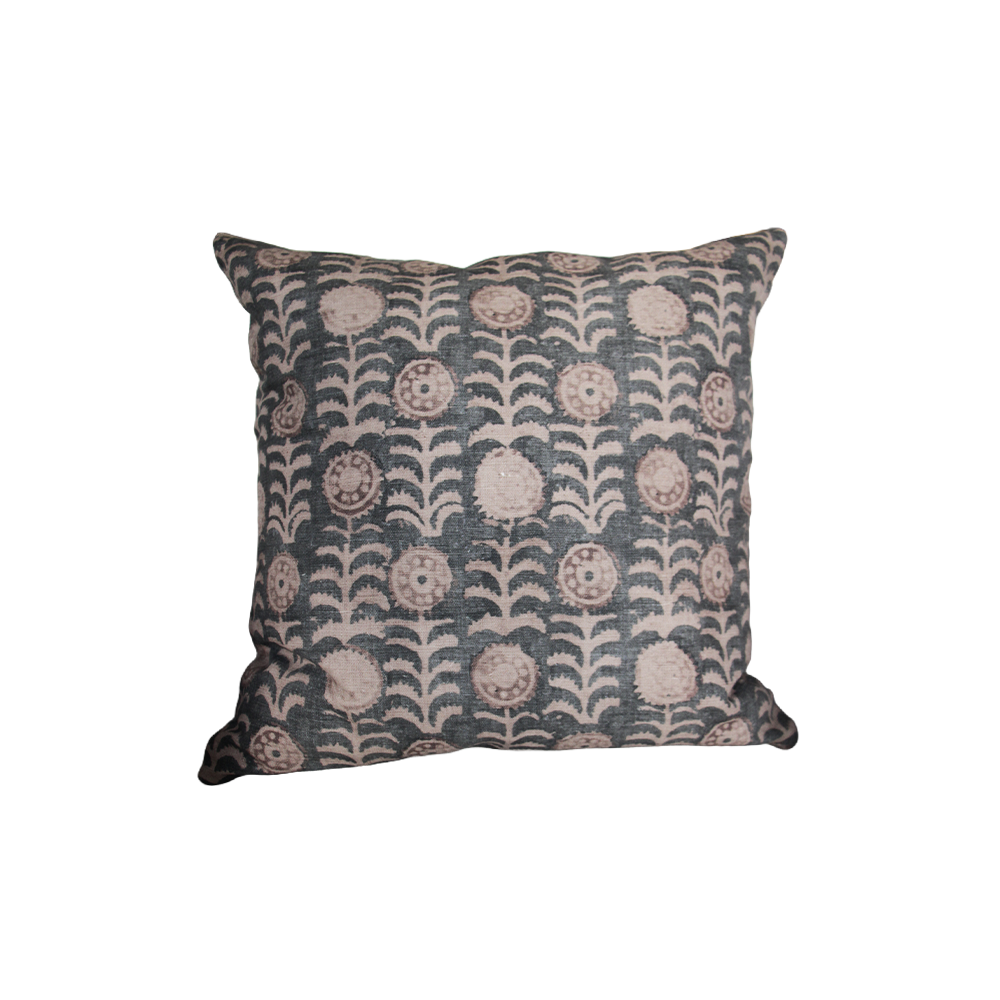 Tansy Pillow in Smoke 20 x 20