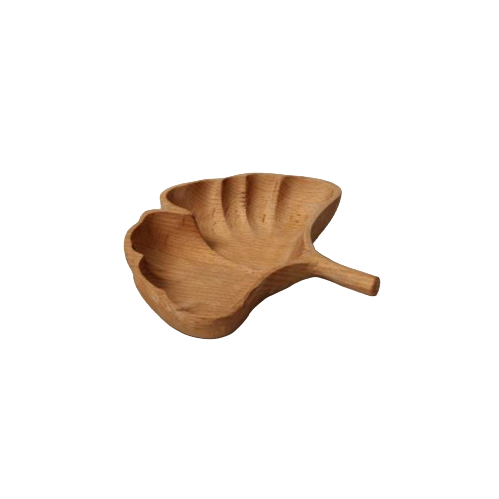 Botanique Carved Leaf Bowl