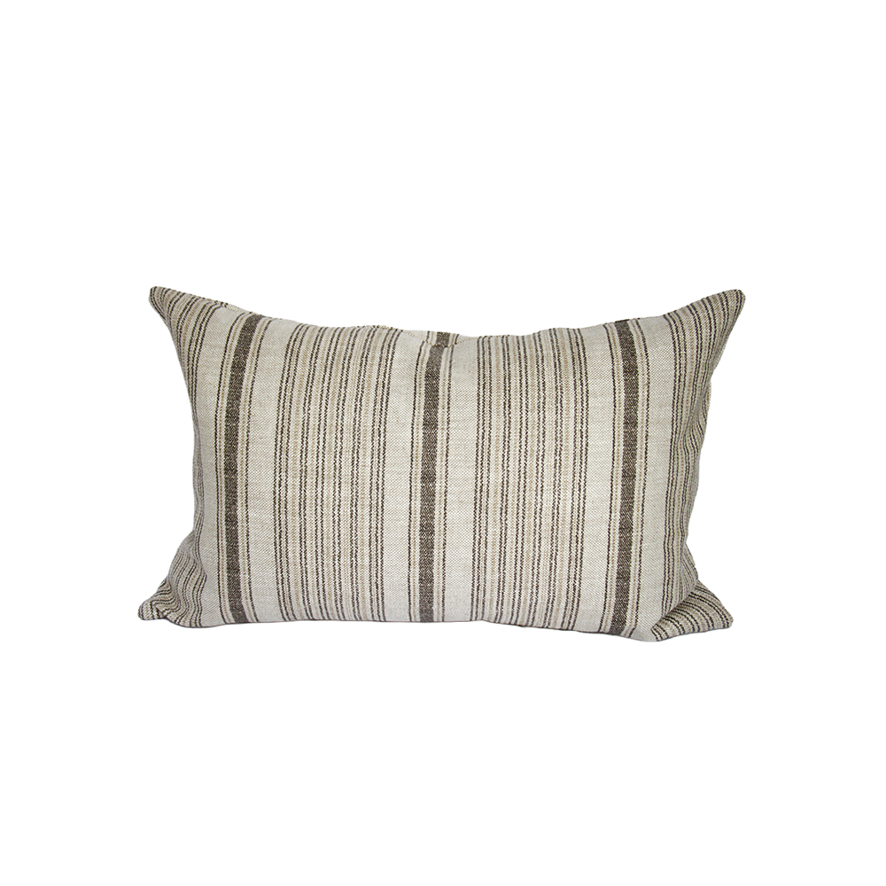 McLaurin & Piercey Dash in Espresso Custom Pillow 20x30