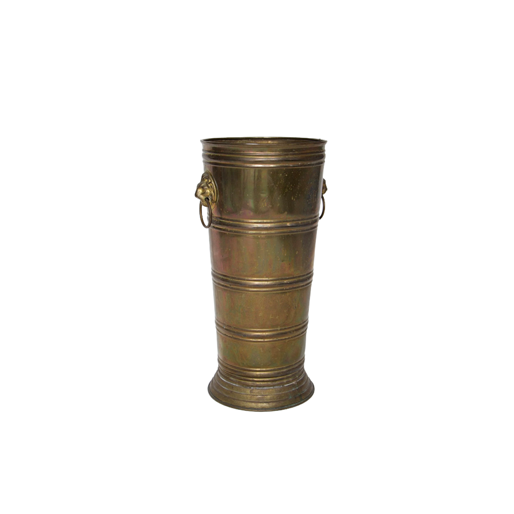 Vintage Brass Umbrella Stand