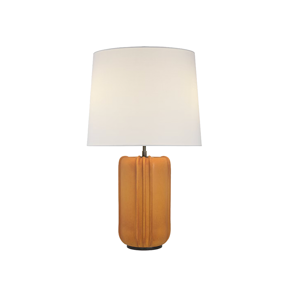 Minx Large Table Lamp in Yellow Oxide