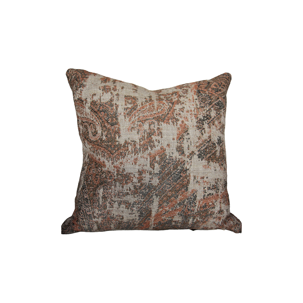 Elswick Paisley in Sandstone Pillow 18 x 18