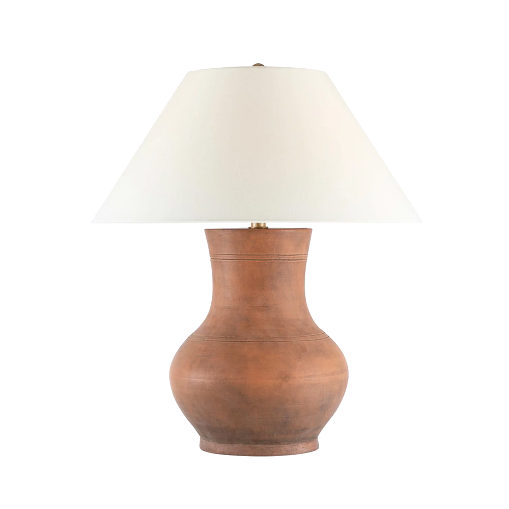 Sorrento 29" Table Lamp in Terracotta