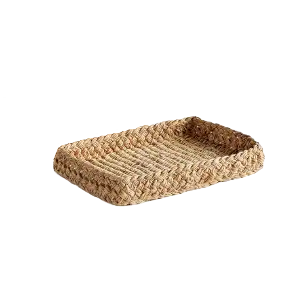 Abaca French Square Tray