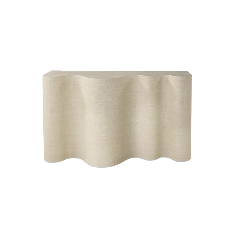 Layton Console Table Natural Raffia