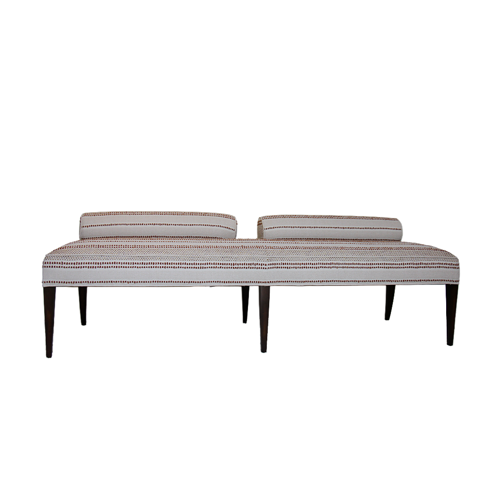 Jensen Bench in Solana Stripe