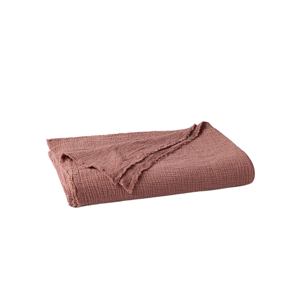Topanga Organic Matelasse Coverlet