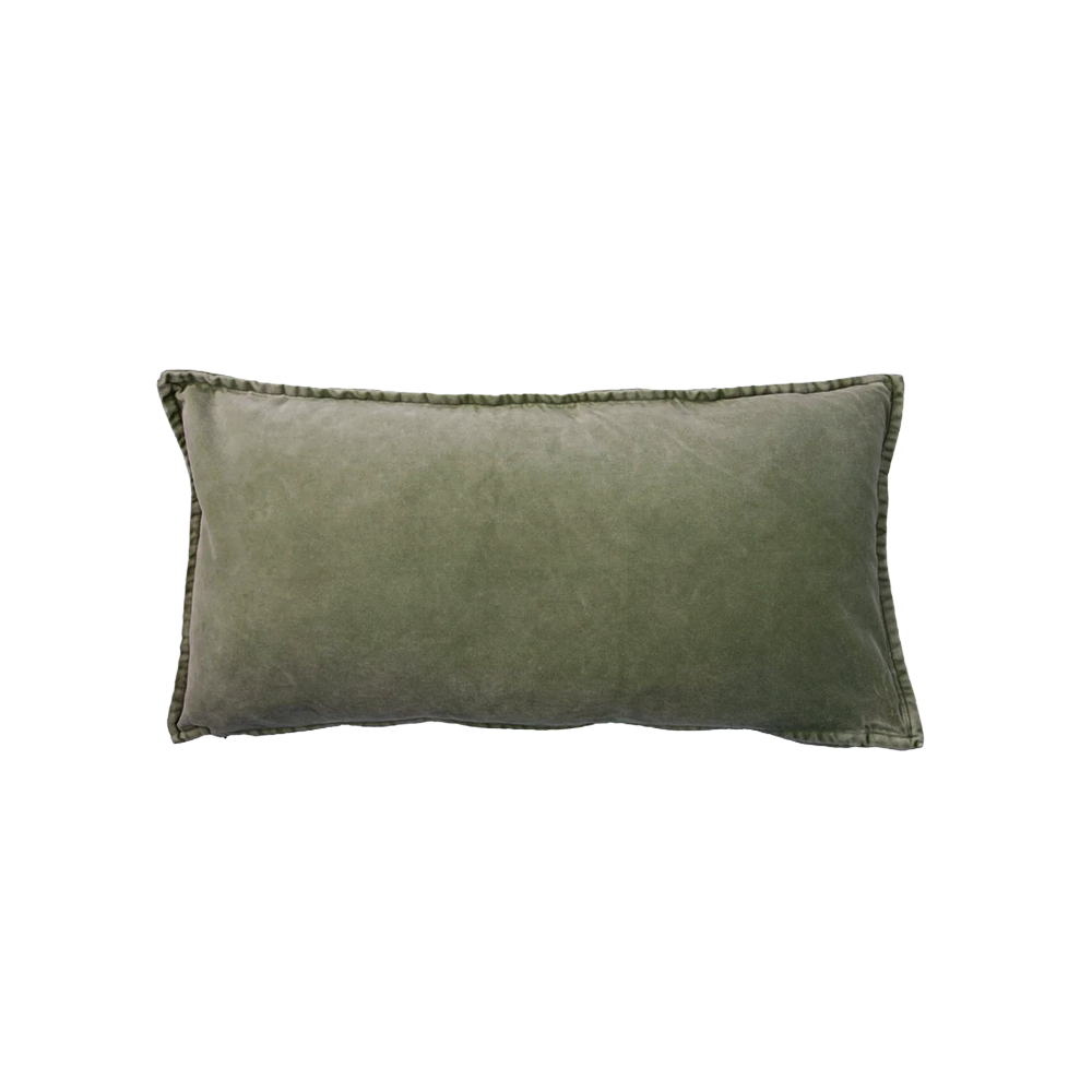 Velvet Lumbar Pillow