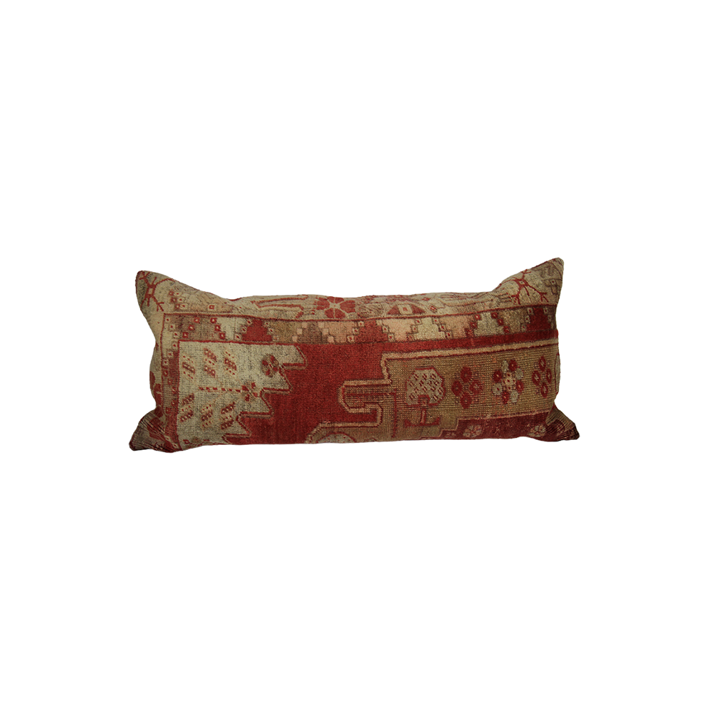Multi Red Carpet Pillow 16 x 35