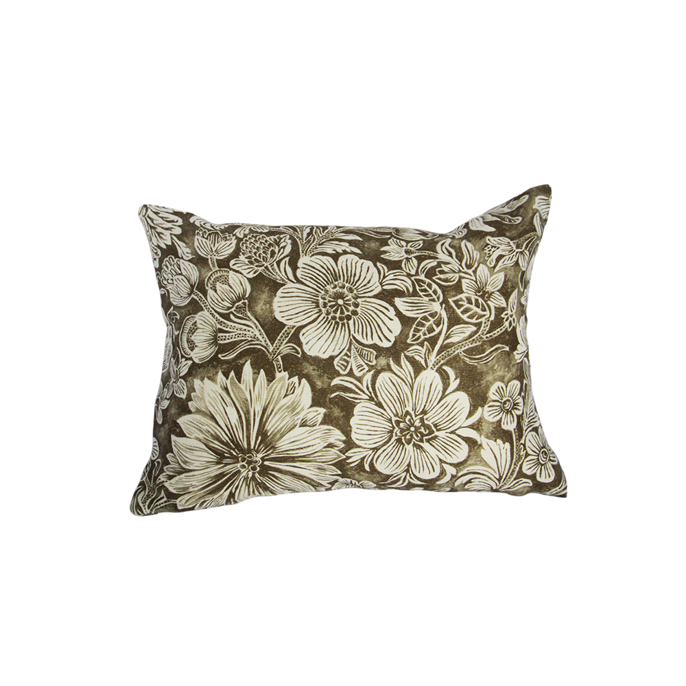 Clarence House Wilde Flowers in Willow Custom Pillow 17x21