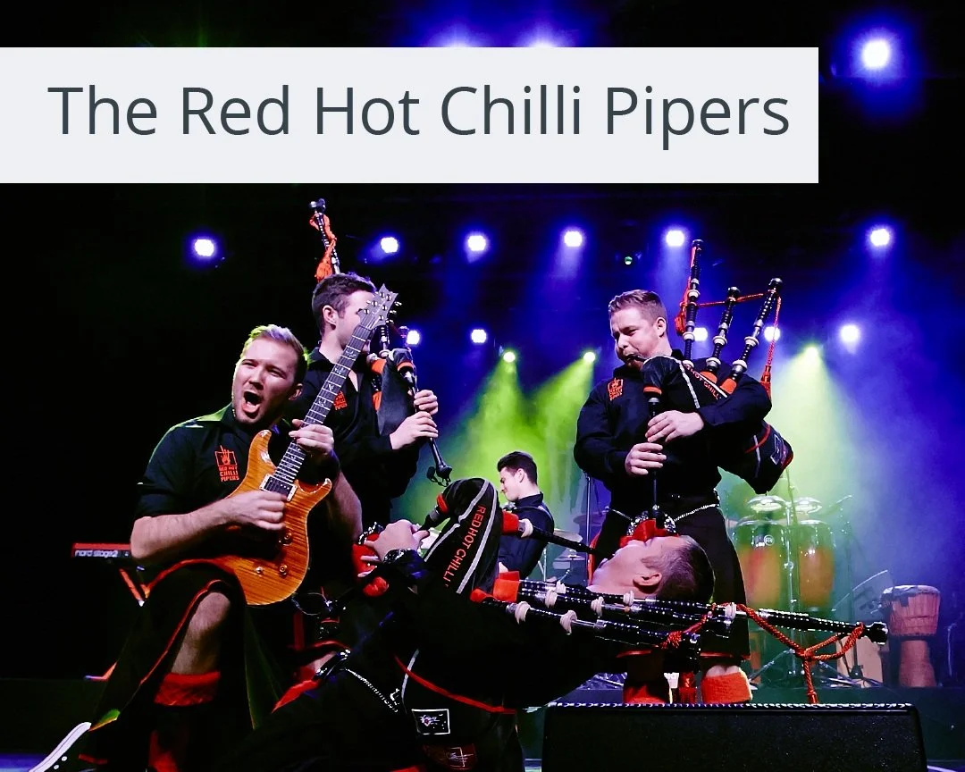 Scottish rock and pipe band 