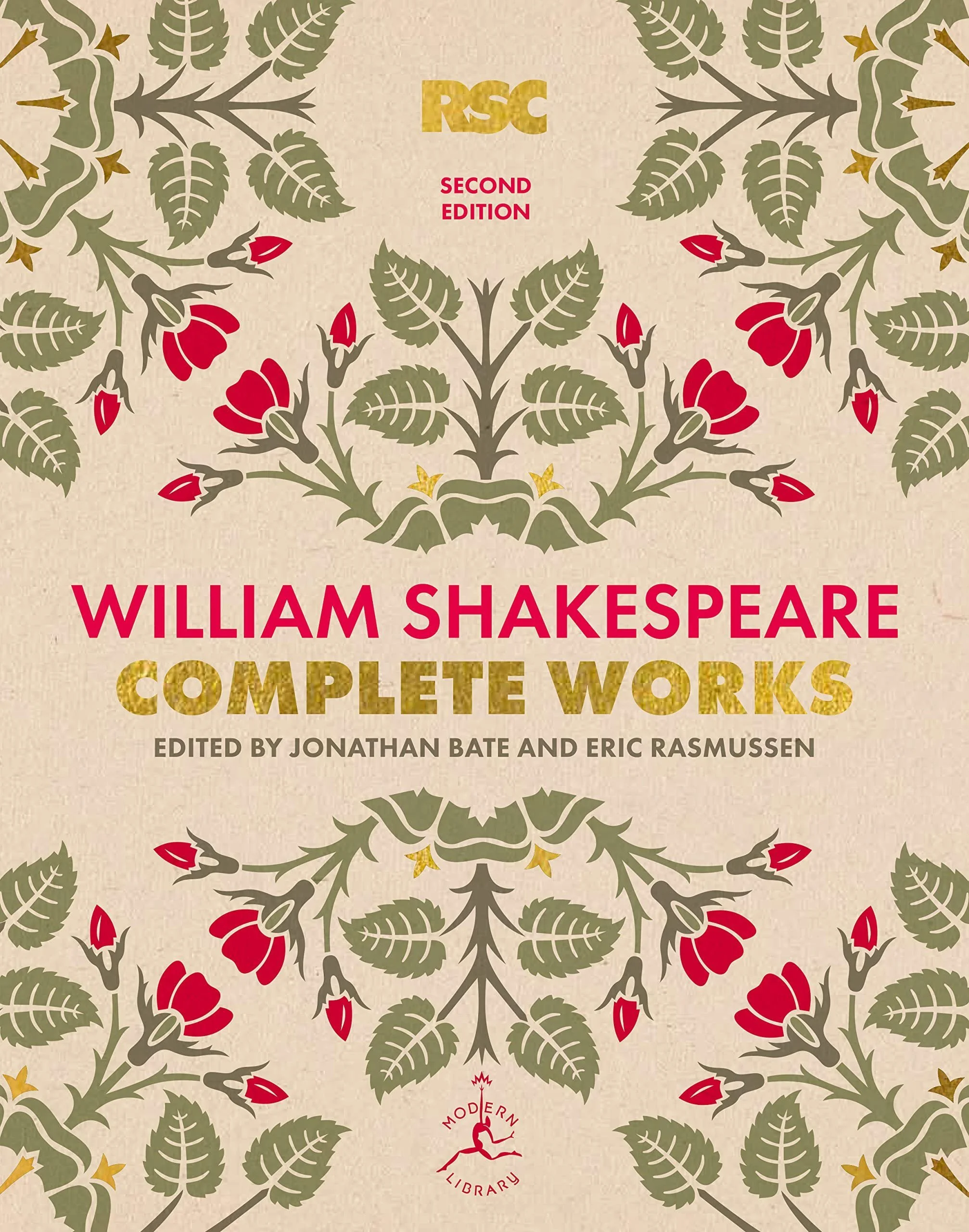 A complete collection of Shakespeare's work