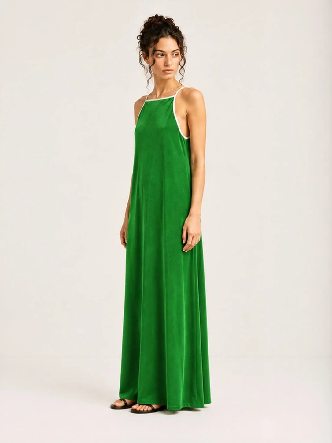 Robe Laura Vert Apple