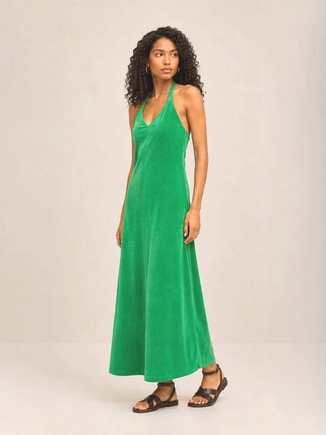 Robe Mireille Vert Apple