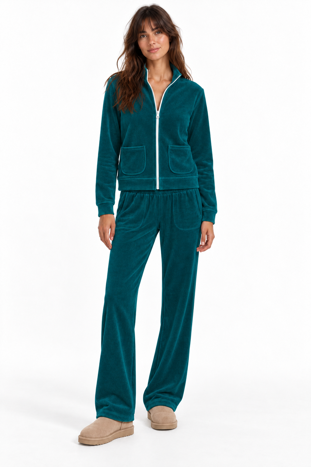 Blouson Coqueline Vert Canard