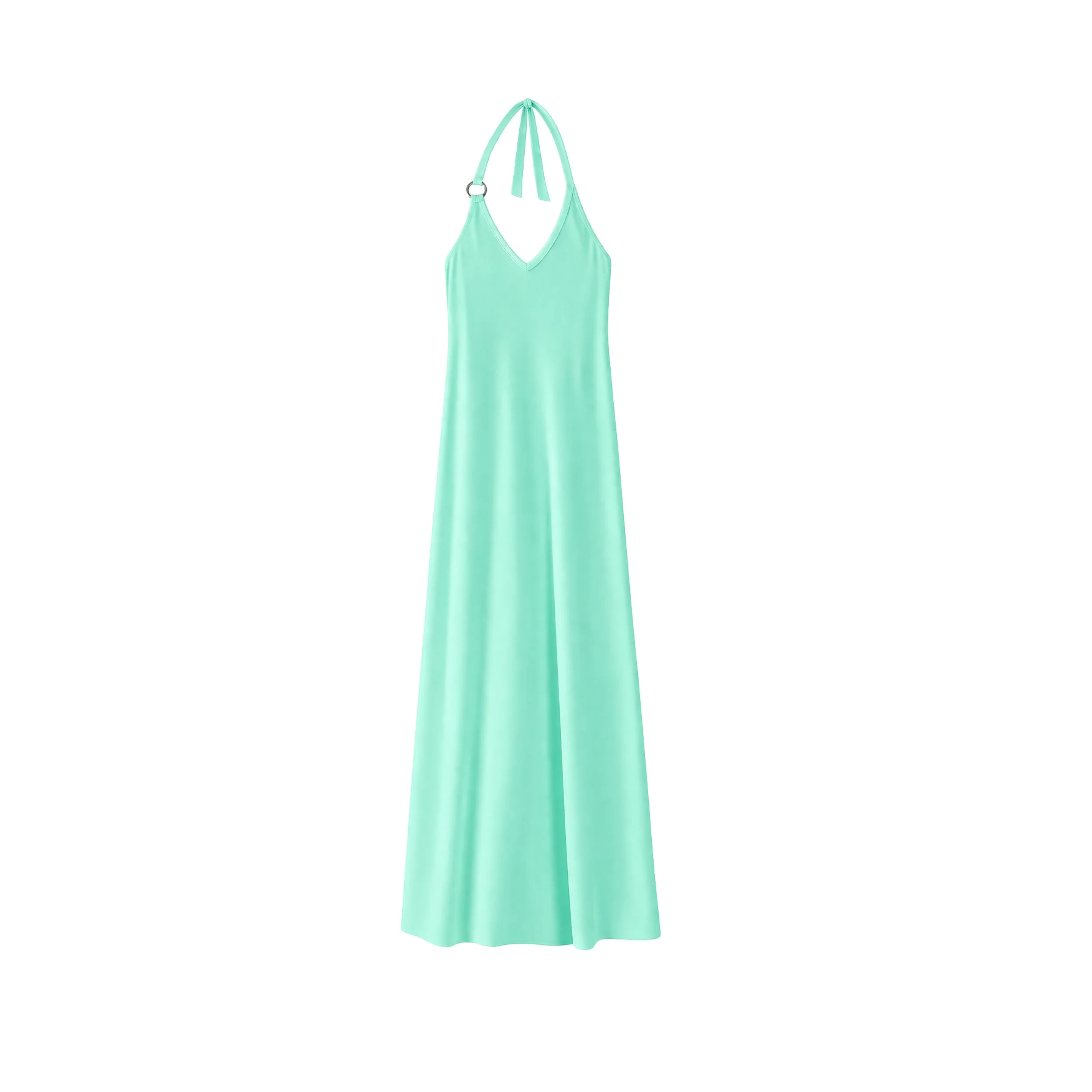 Robe de Plage Mireille Anneaux Velours Eponge Mint