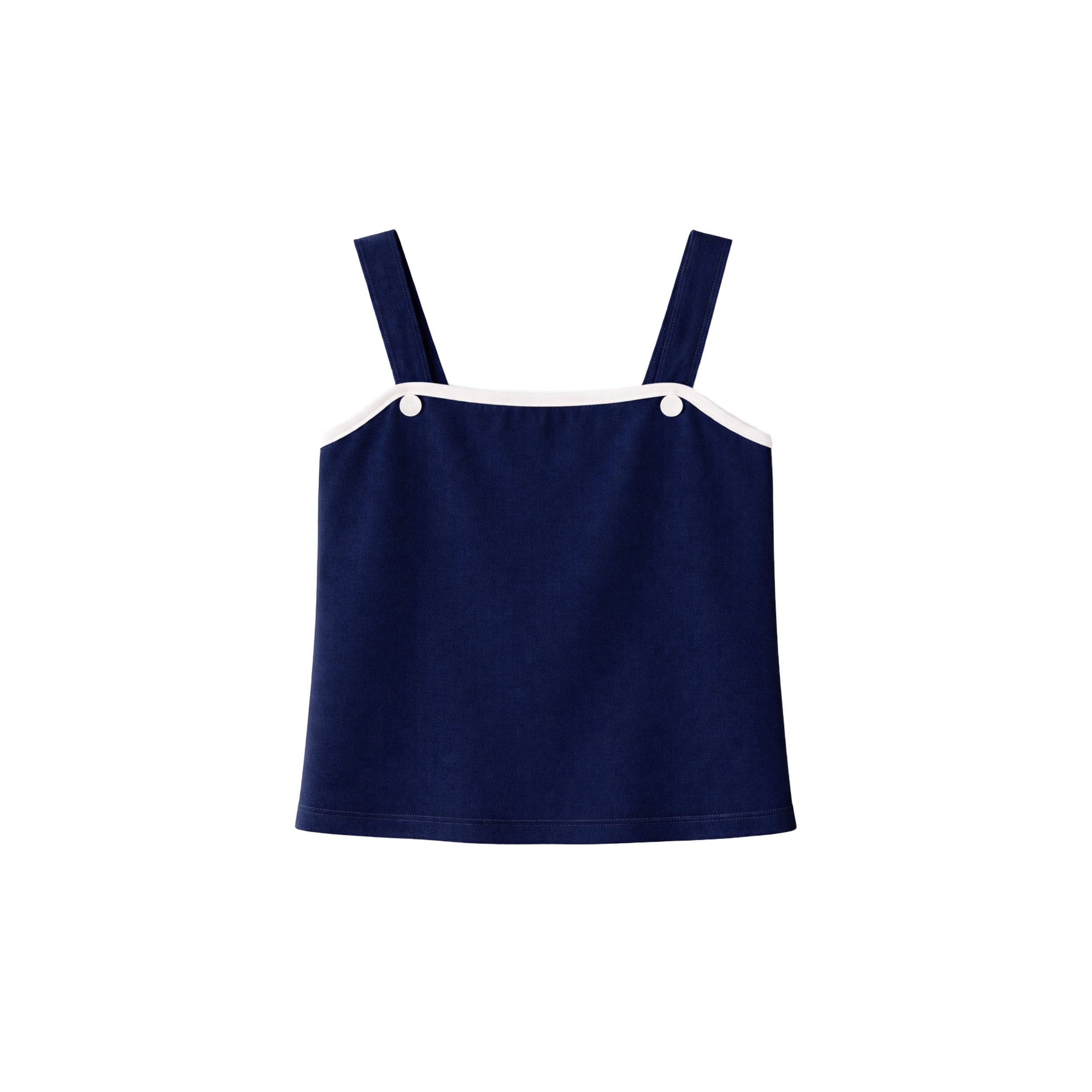 Haut Jacqueline Velours Eponge Bleu Nuit