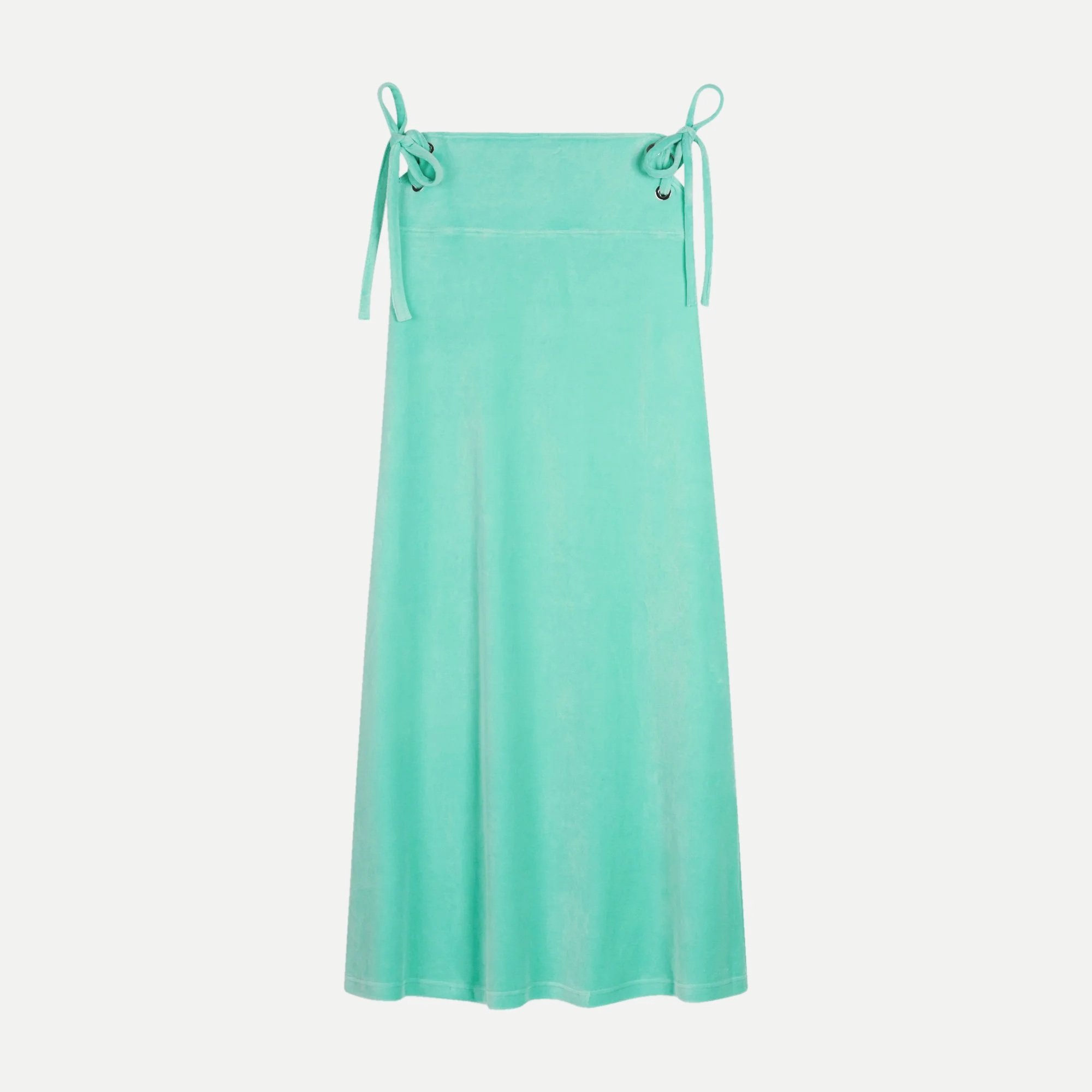 Robe Bianca Velours Eponge Mint