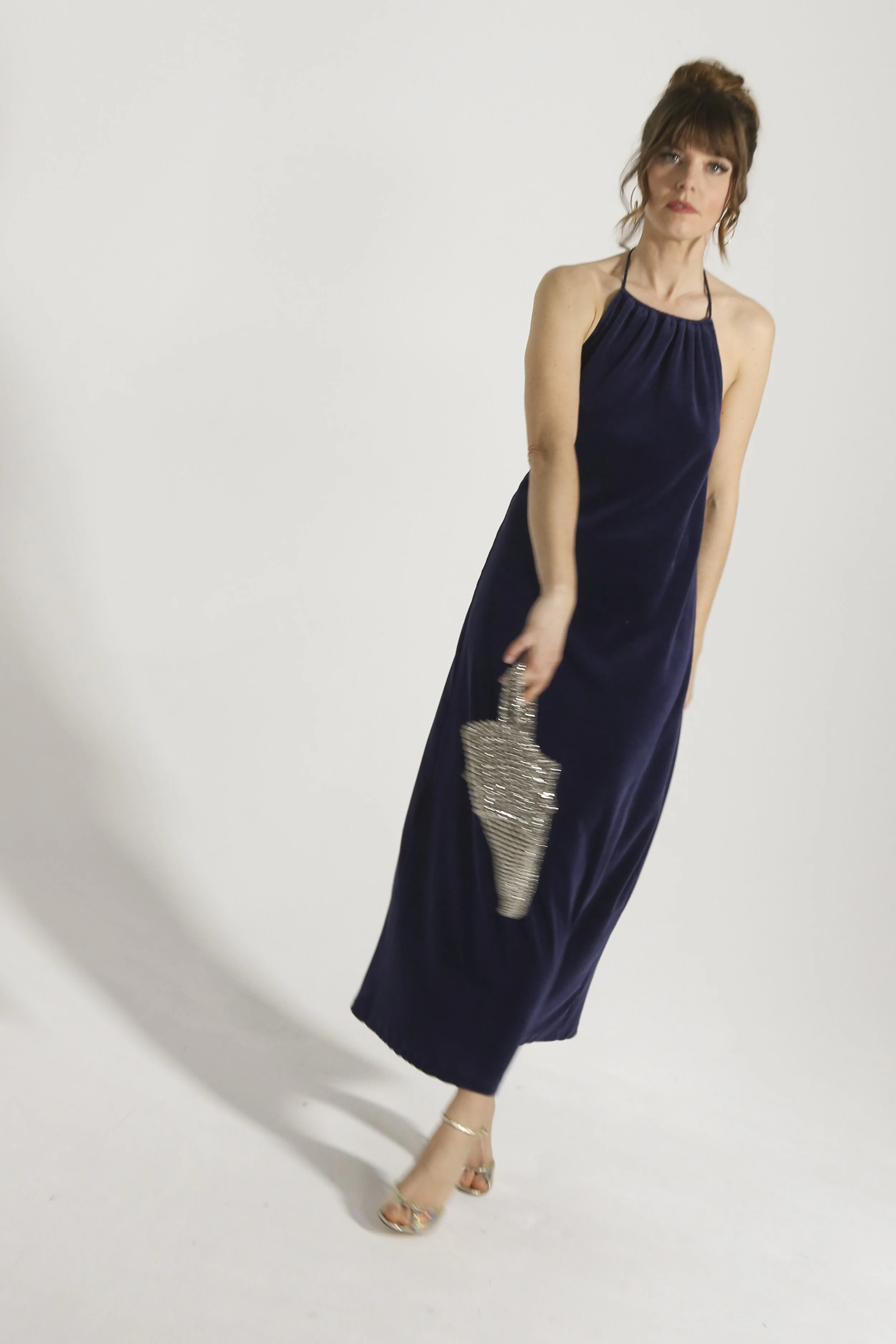 Robe Monica Bleu Nuit