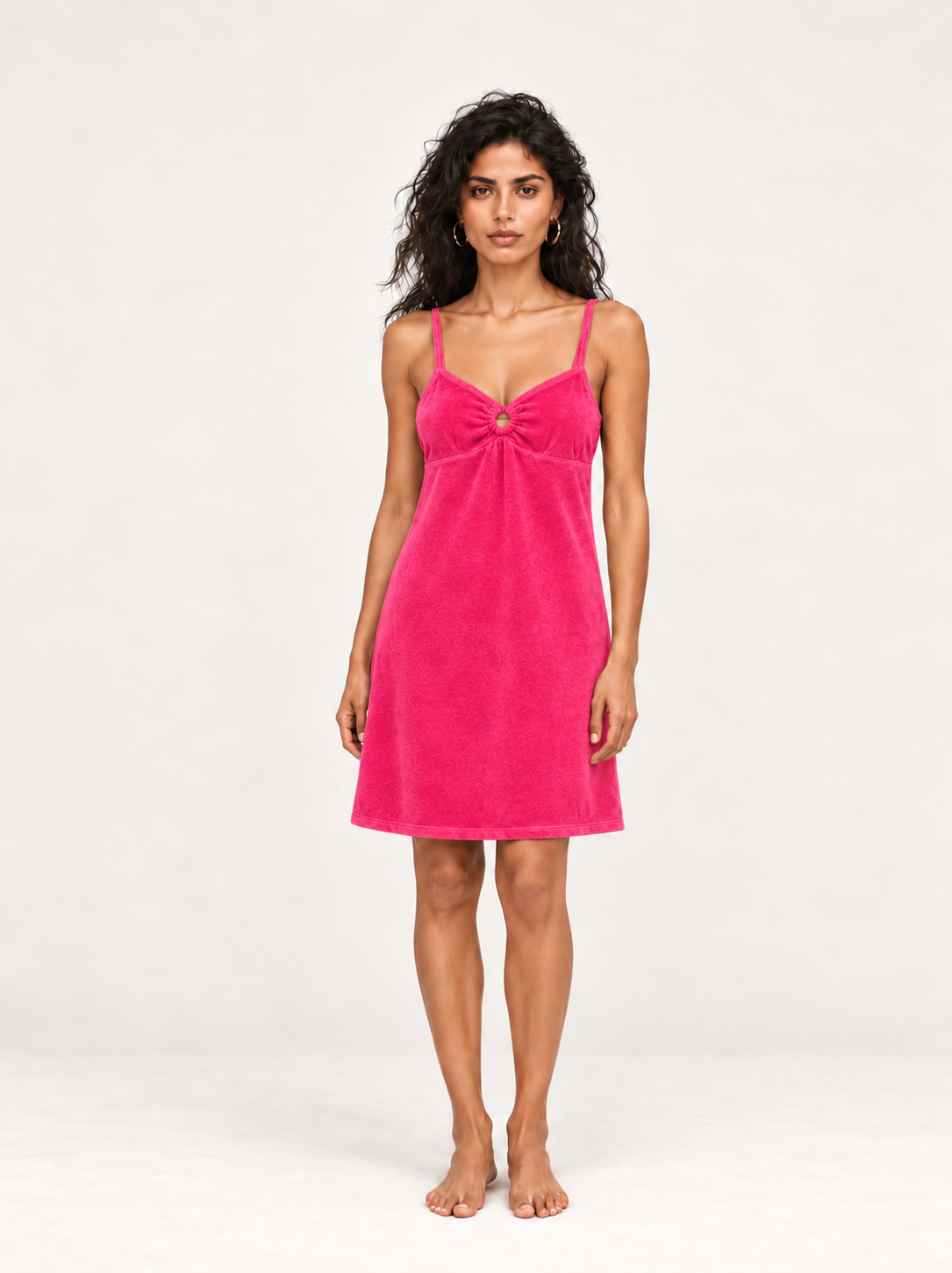 Robe Pénélope Rose Chamallow