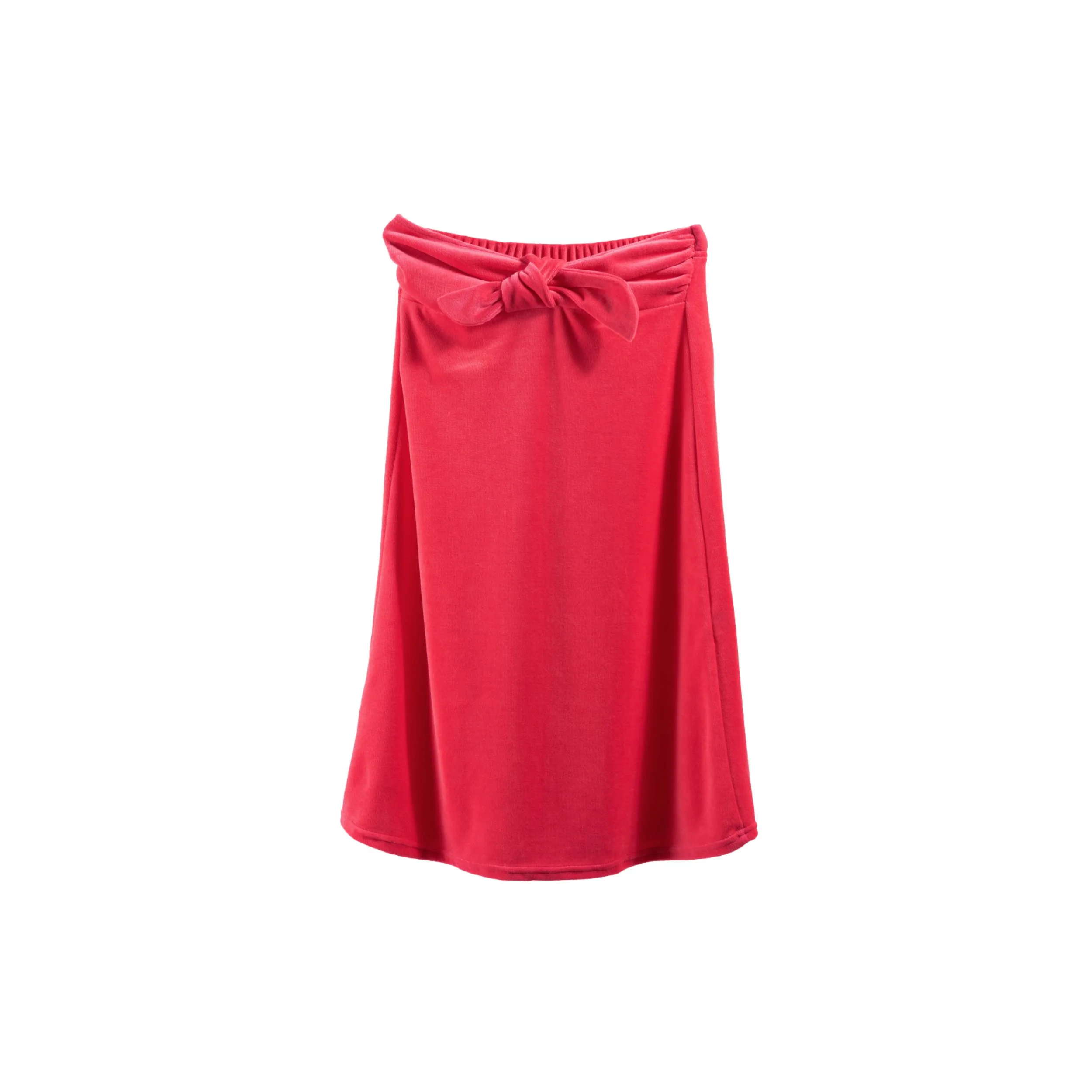 Robe Silvana Velours Eponge Rose Chamallow