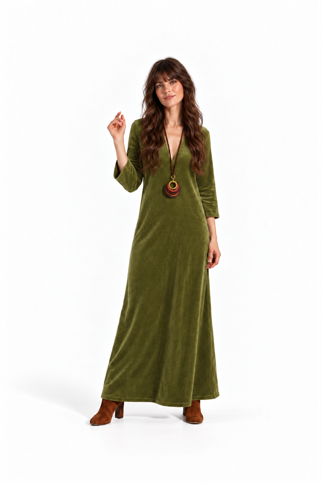 Robe Talitha Vert Olive