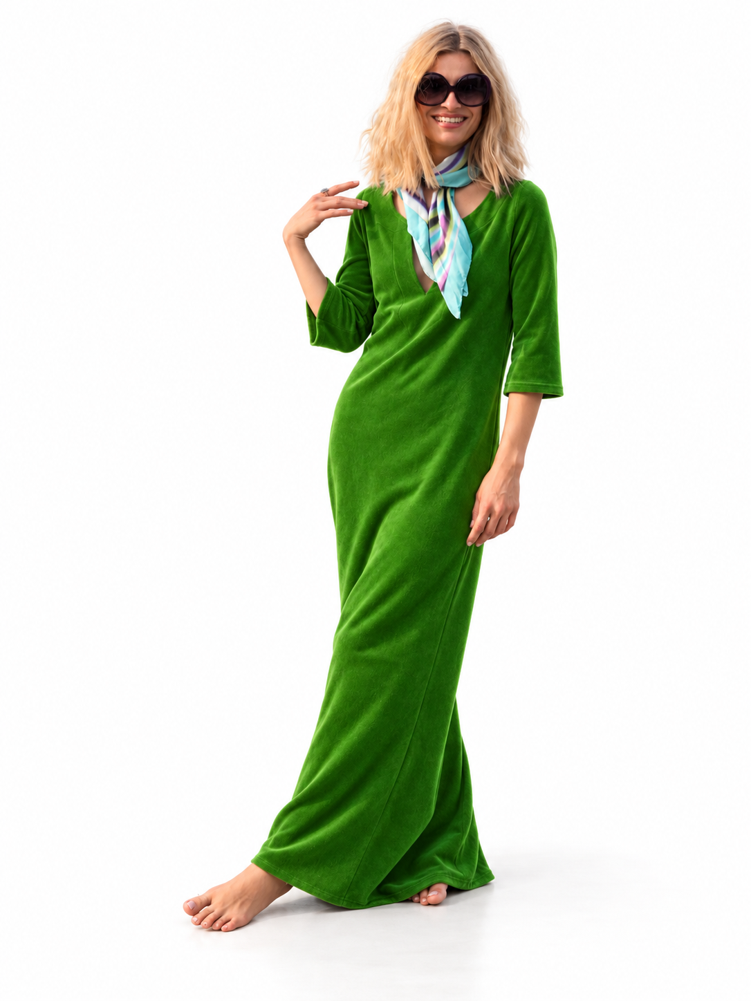 Robe Talitha Vert Apple