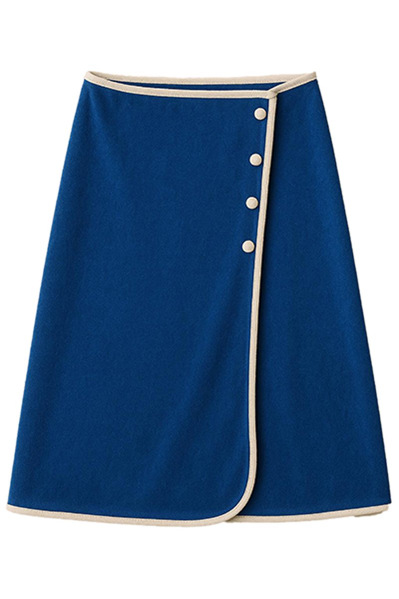 Jupe Jenna Bleu Méditéranée