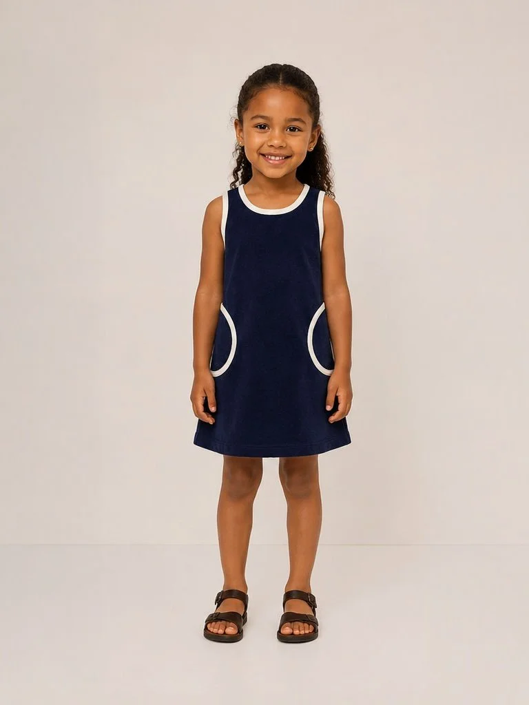 Robe Twiggy Kids Bleu Nuit