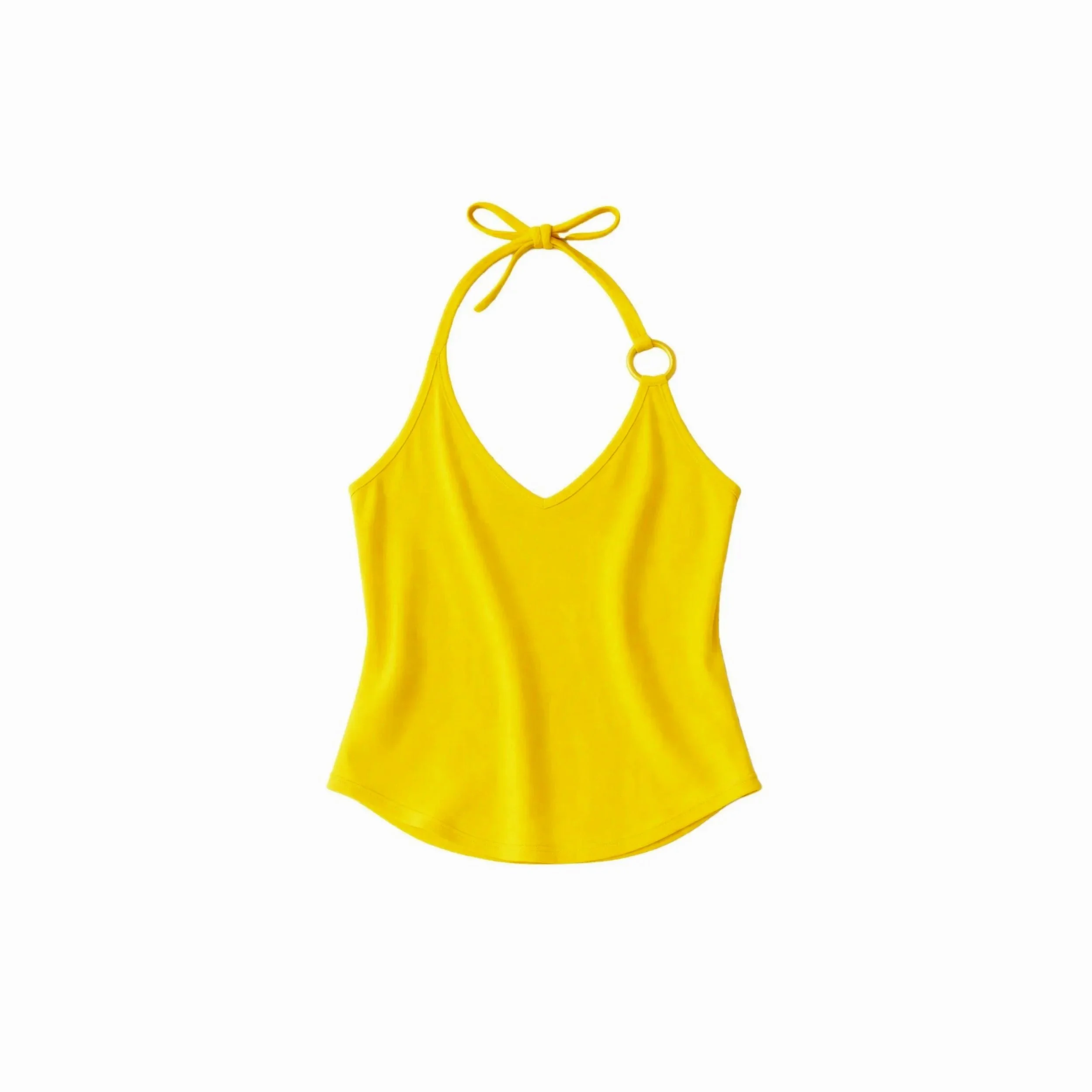 Top Jane Anneau Jaune