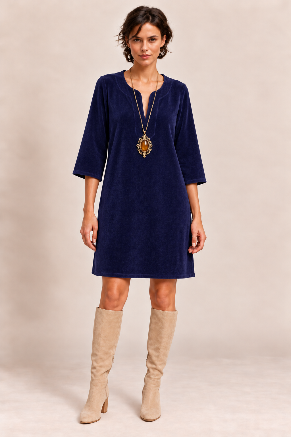 Robe Verushka Bleu Nuit