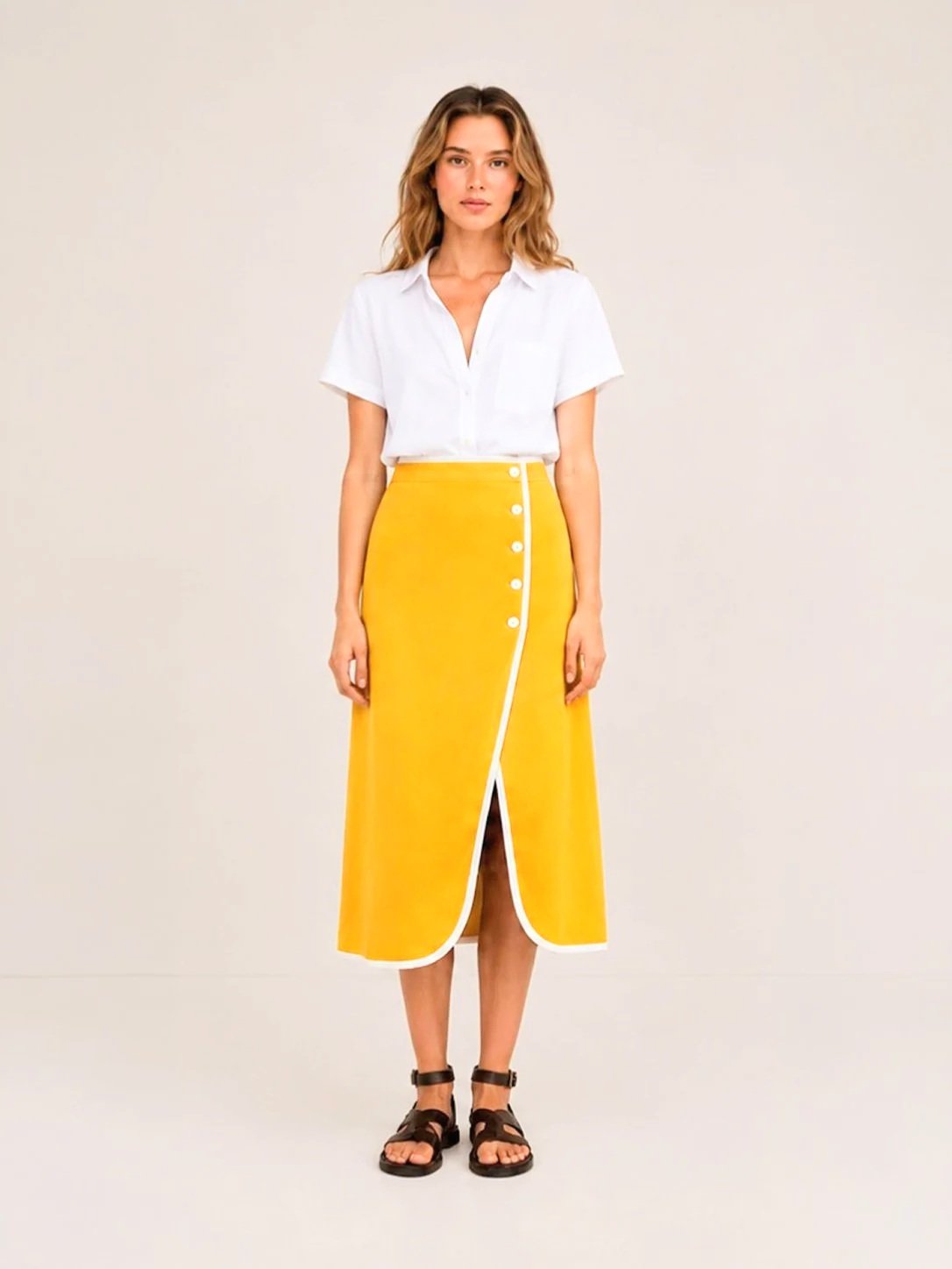 Jupe Jenna Jaune