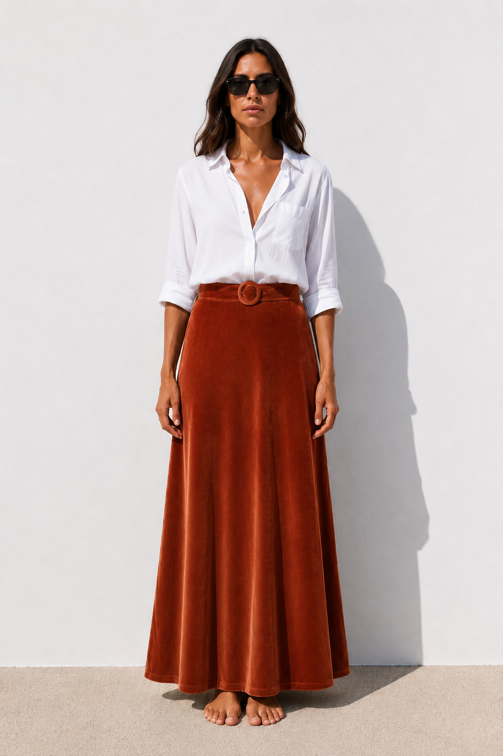 Jupe Linda Terracotta