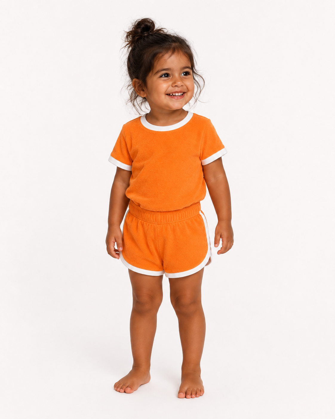 Short Farah Kids Tangerine