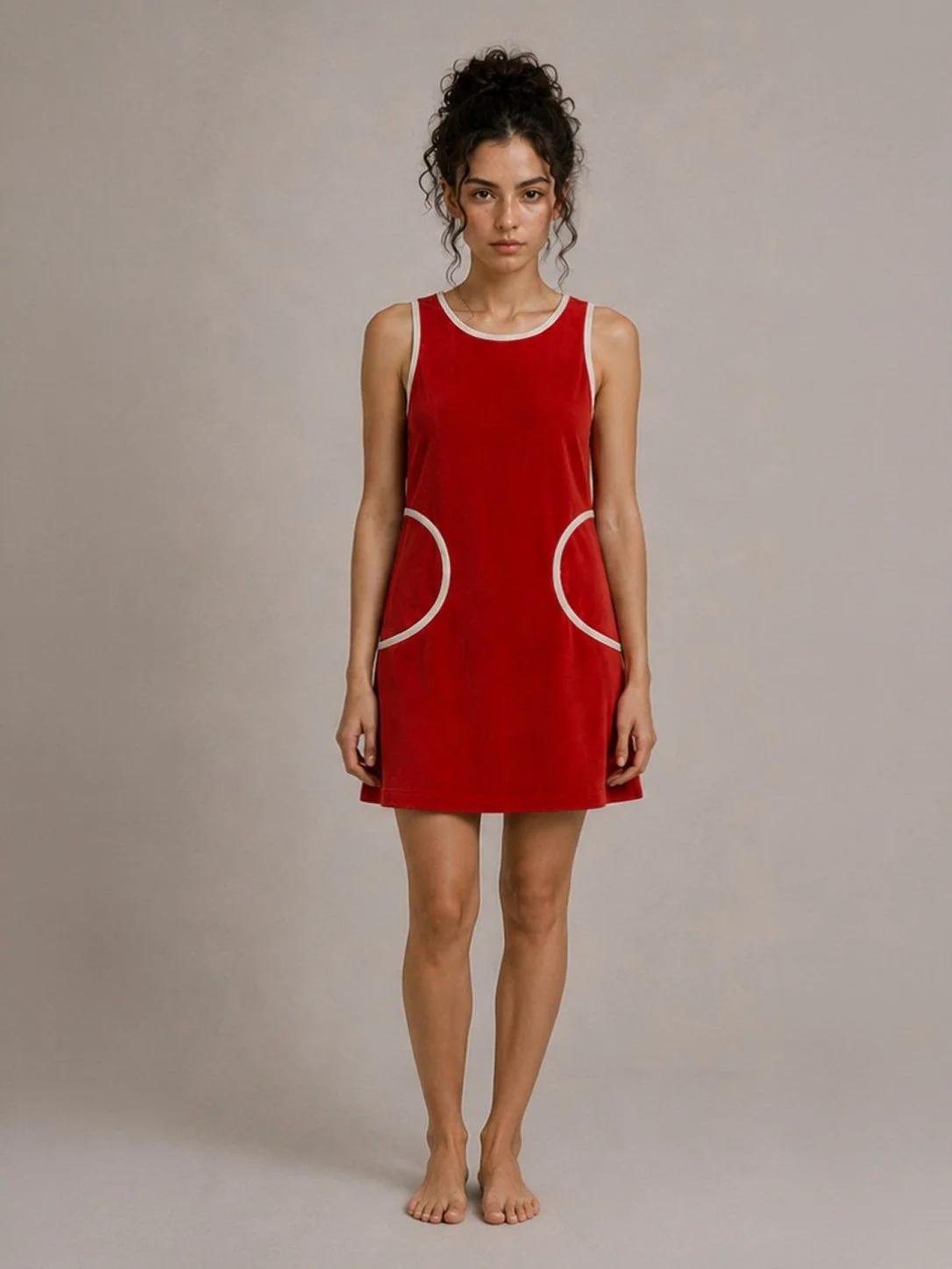 Robe Twiggy Rouge