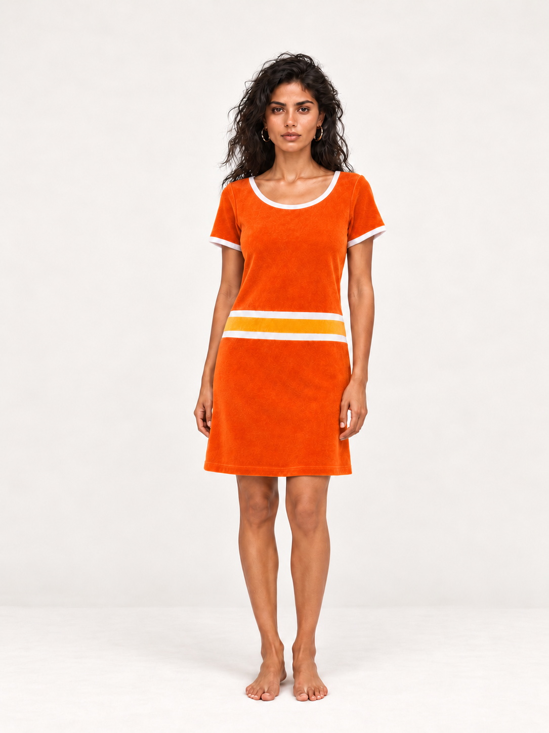 Robe Janice Tangerine Jaune
