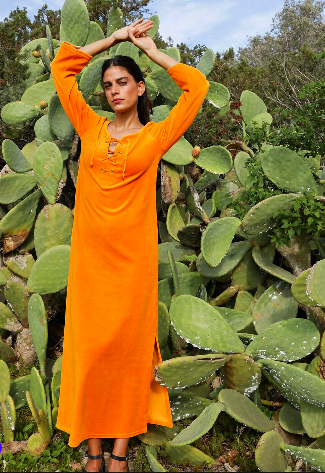 Robe Loulou Tangerine