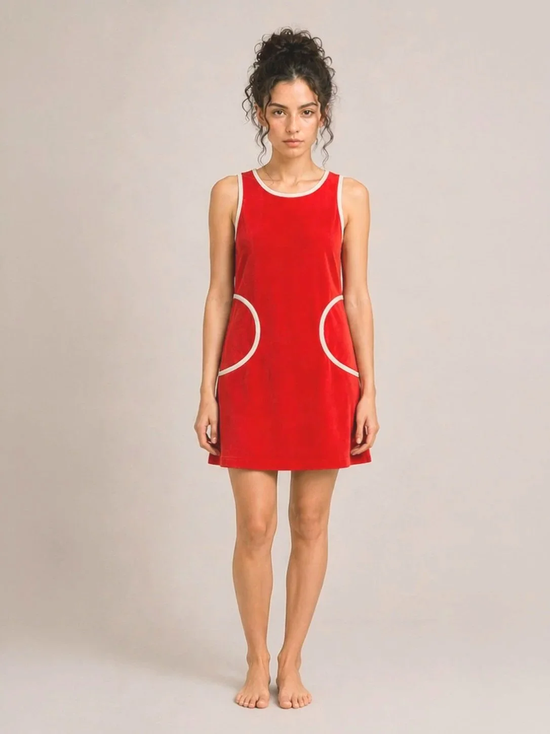 Robe Twiggy Rouge